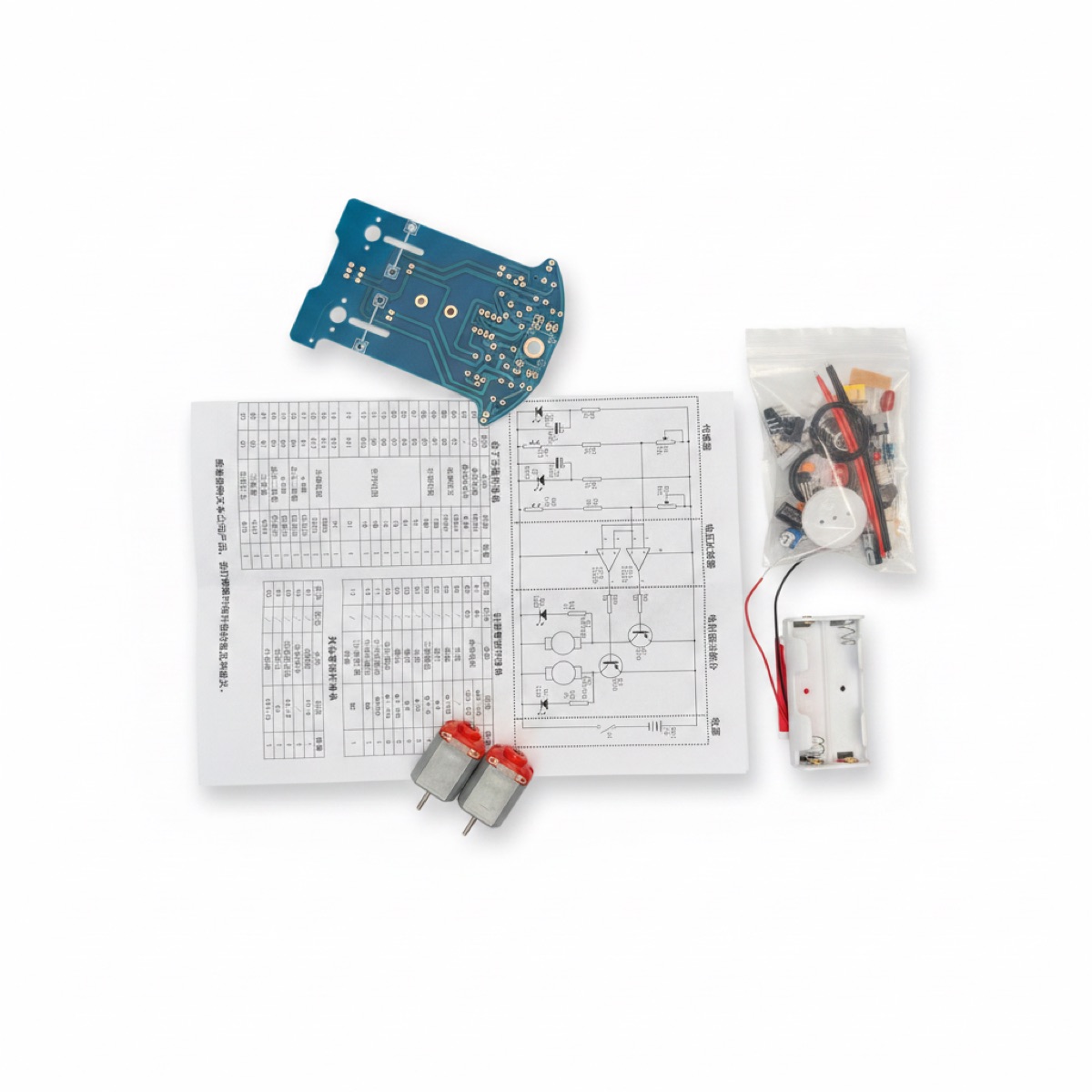 Kit robot seguidor de línea D2-5 - Imagen 3