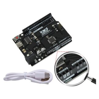 Arduino Uno R3 compatible ATmega328P con cable USB