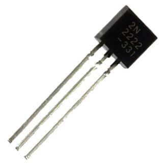Transistor 2N2222 NPN TO-92 (pack de 10)