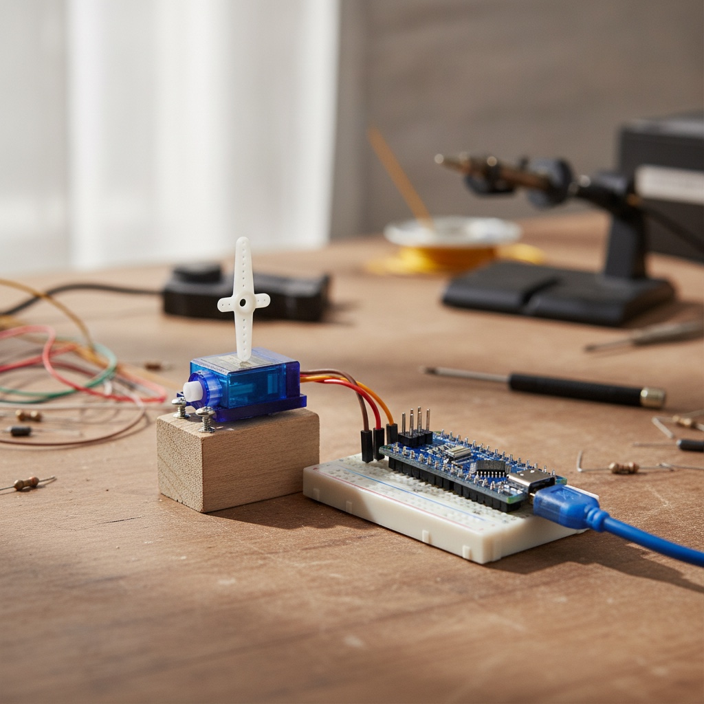 Micro servo SG90 de 9 g con engranajes plásticos - Imagen 2
