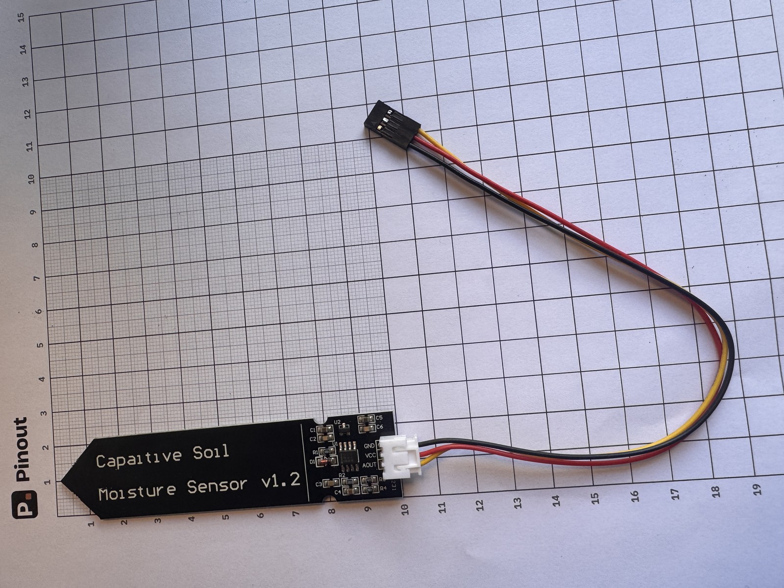 Sensor capacitivo de humedad de suelo v1.2 - Imagen 3