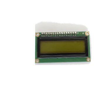 Pantalla LCD 1602 con módulo I2C soldado, luz verde