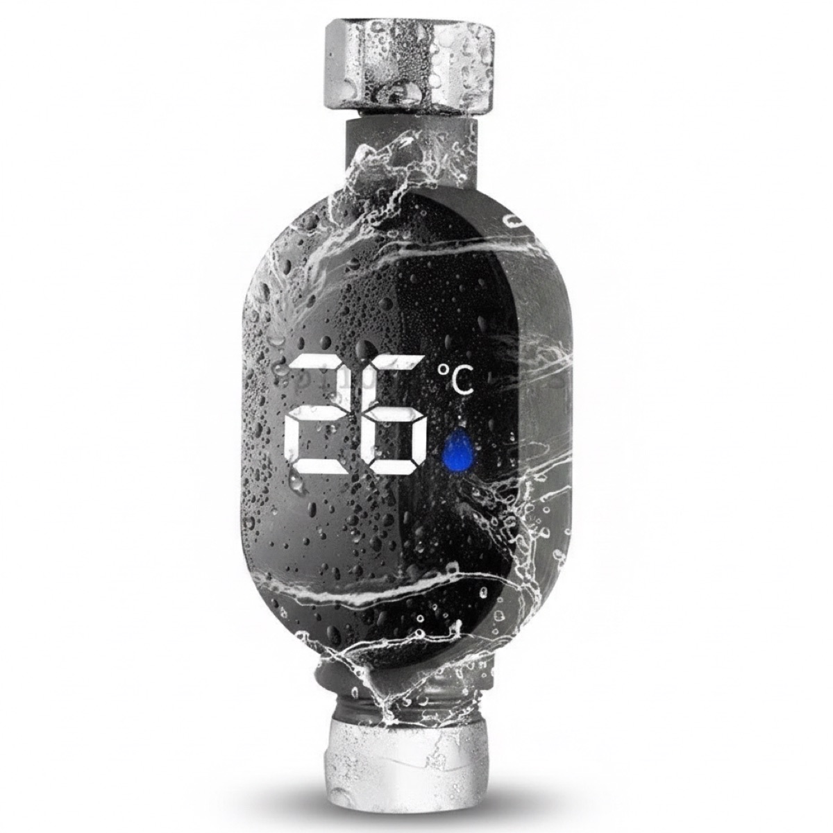 Termómetro de ducha LED 0-99 °C