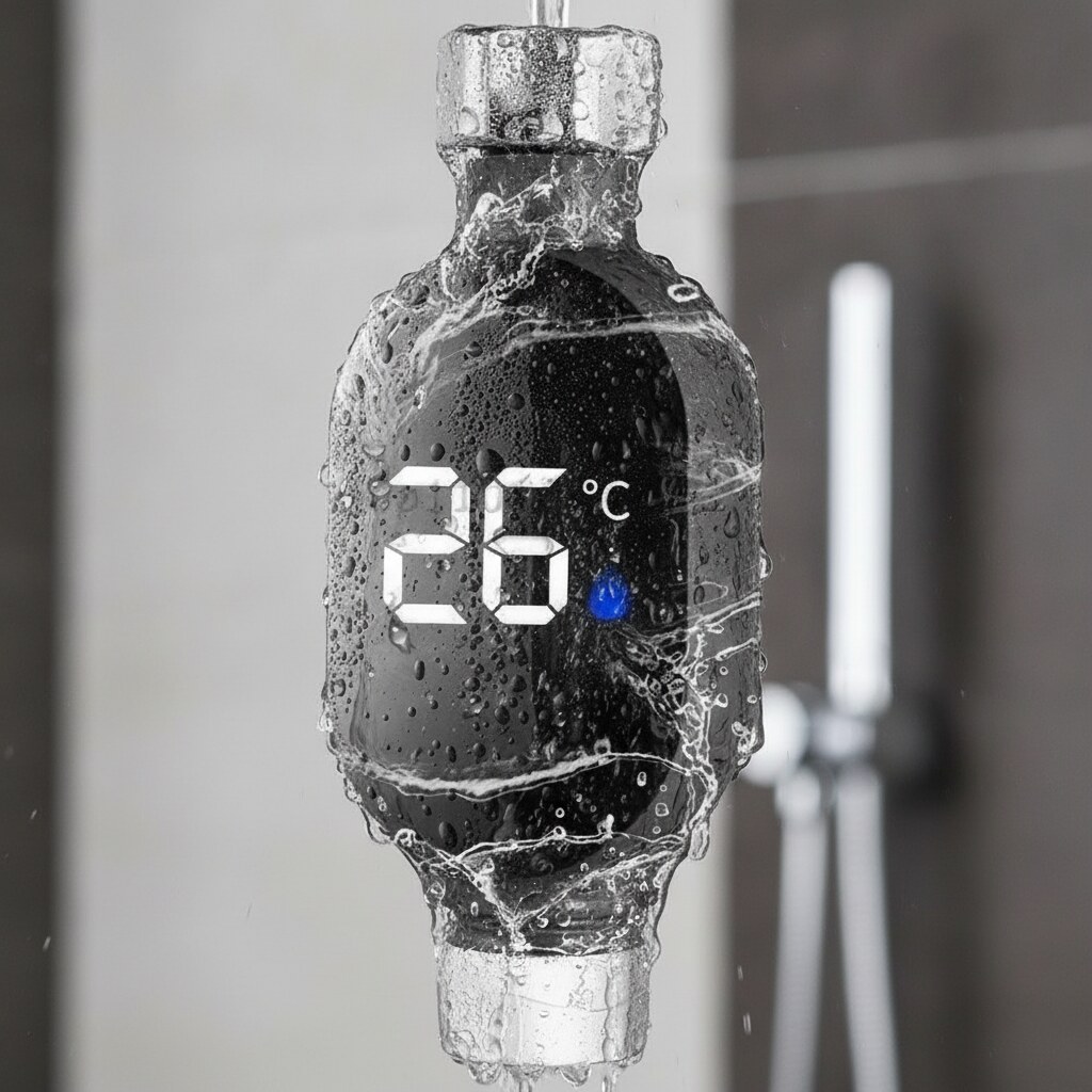 Termómetro de ducha LED 0-99 °C - Imagen 5